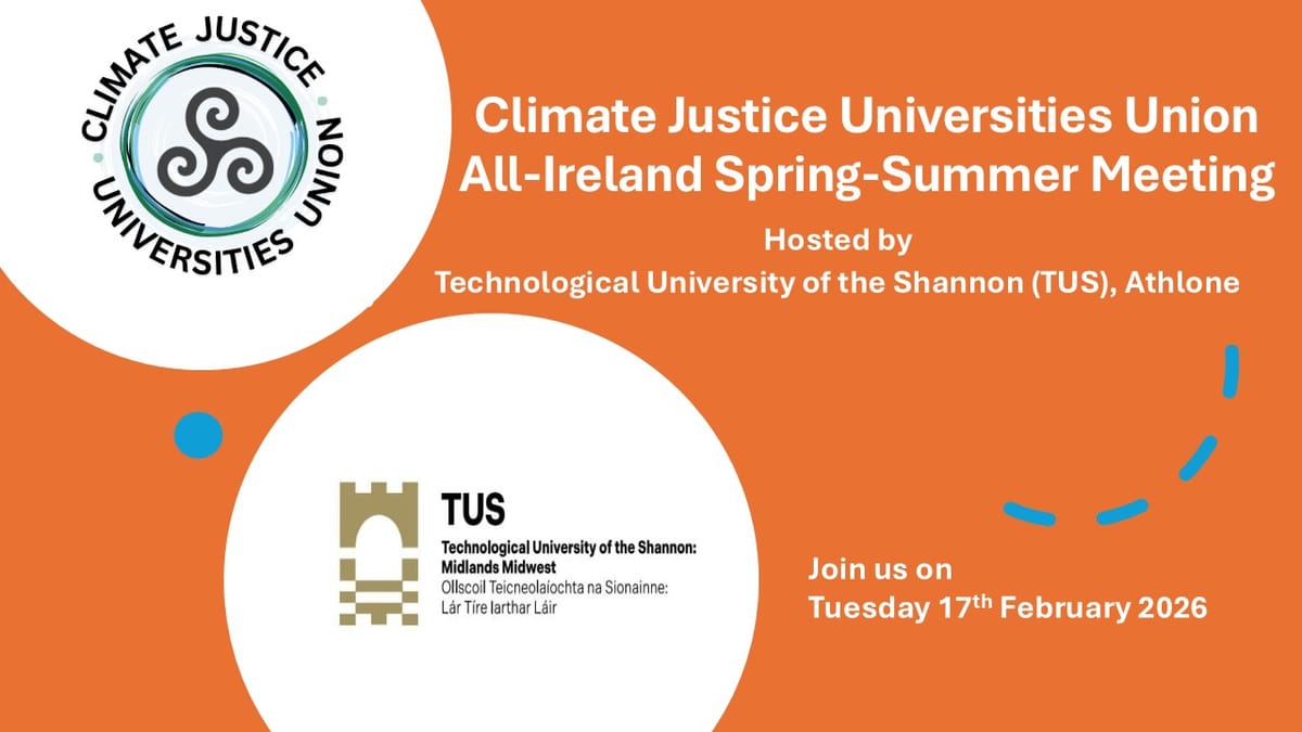 ClimateUni Spring Meeting TUS Athlone