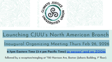 Launch of North American Branch Feb 26th