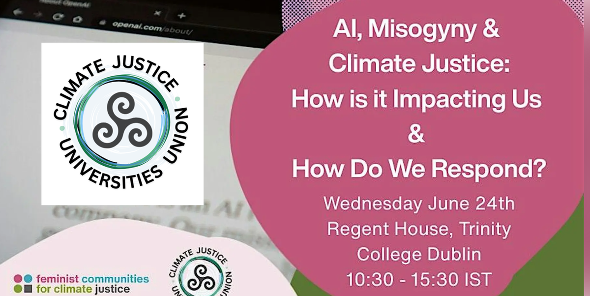 AI Misogyny and Climate Justice